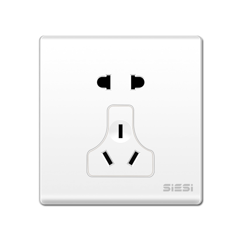 10A 多职能二三极插座